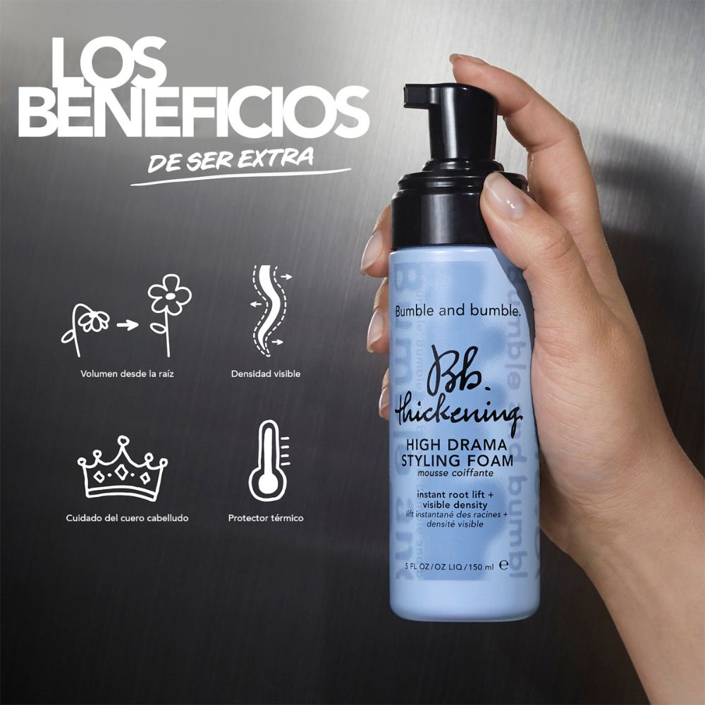 THICKENING HIGH DRAMA STYLING FOAM (ESPUMA PARA PEINAR)